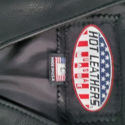 Buffalo Leather Vest With Carry On Pockets 