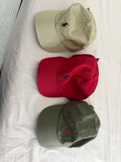 3 polo hats