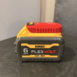 New Dewalt FLEXVOLT 20V/60V MAX 6.0Ah Battery 
