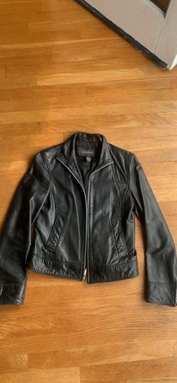 Black Leather Jacket-woman’s