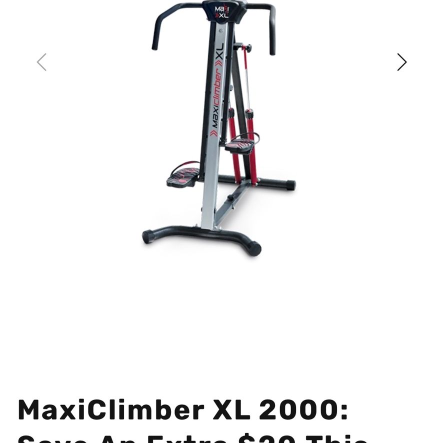 MaxiClimber (barely Used) As New