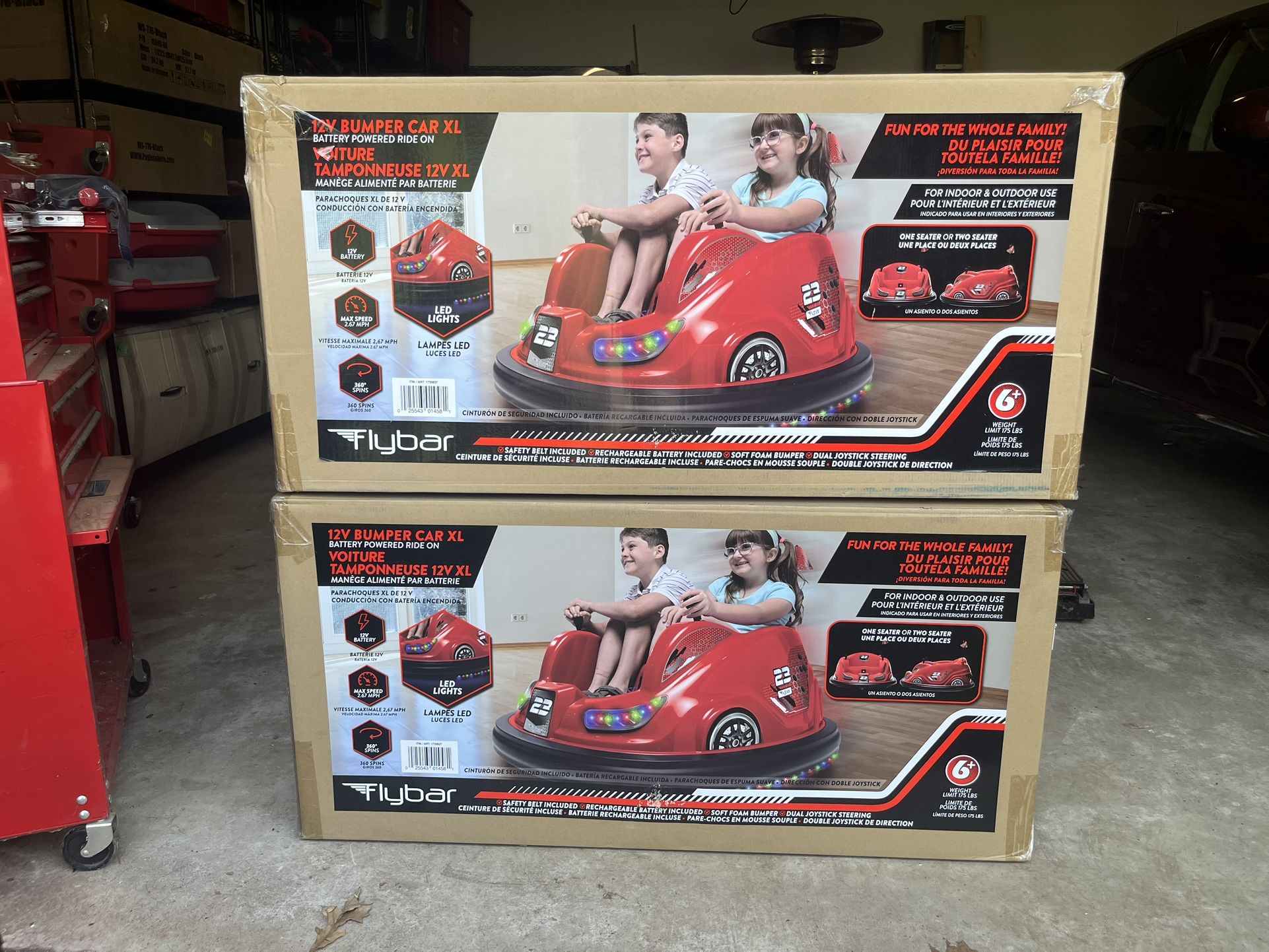 2 Brand New Bumper Car