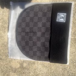 Louis Vuitton Black And Grey Hat