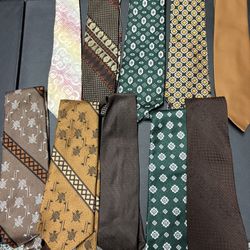 Collection of Patterned Ties
