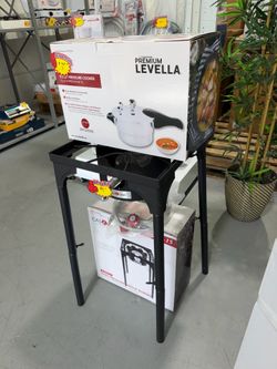 Estufa de alta presión de gas propano una hornilla nuevos en su caja incluye regulador