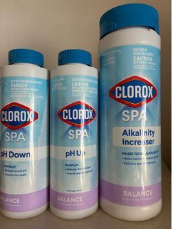 SPA chemicals new unopened