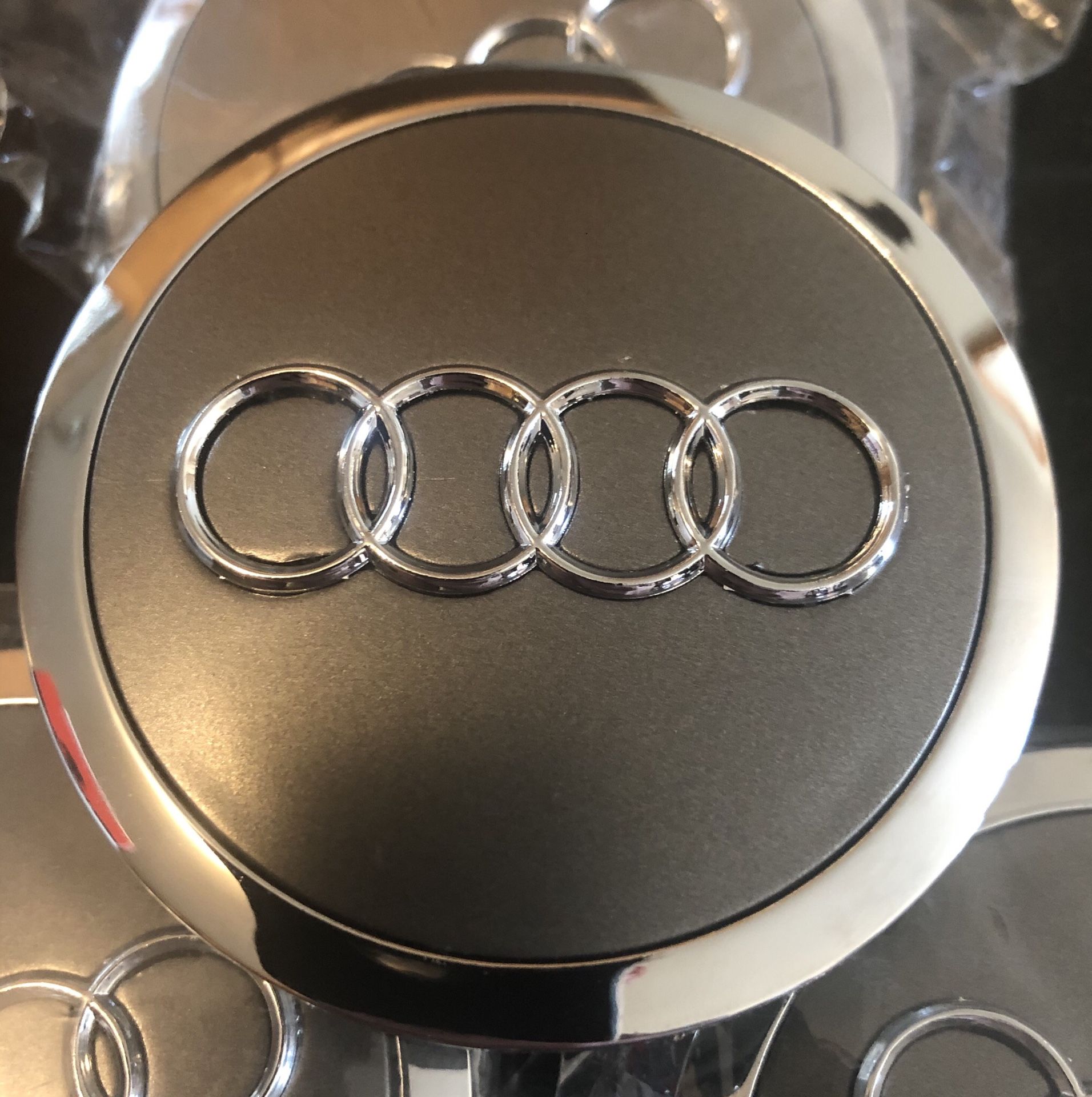 Audi OEM Wheel Center Caps Brand New A4 A6 Q5