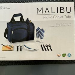 Malibu Picnic Tote With Cooler