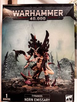Warhammer 40k Tyranids Norn Emissary - New/Sealed