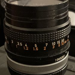 Canon Lens 50 Mm 1:18