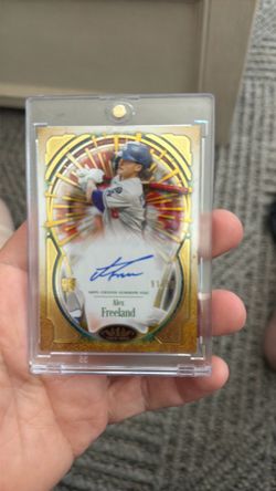 Alex Freeland Topps Tier 1 Certified Autograph /99 Baseball Card