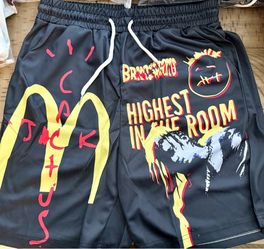 Travis Scott McDonald’s shorts size xl