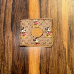 Gucci X Disney Mickey Mouse Wallet