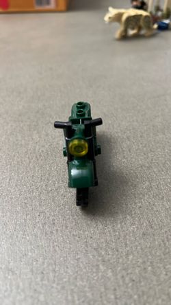 LEGO Dark Green Motorcycle Dirt Bike Piece
