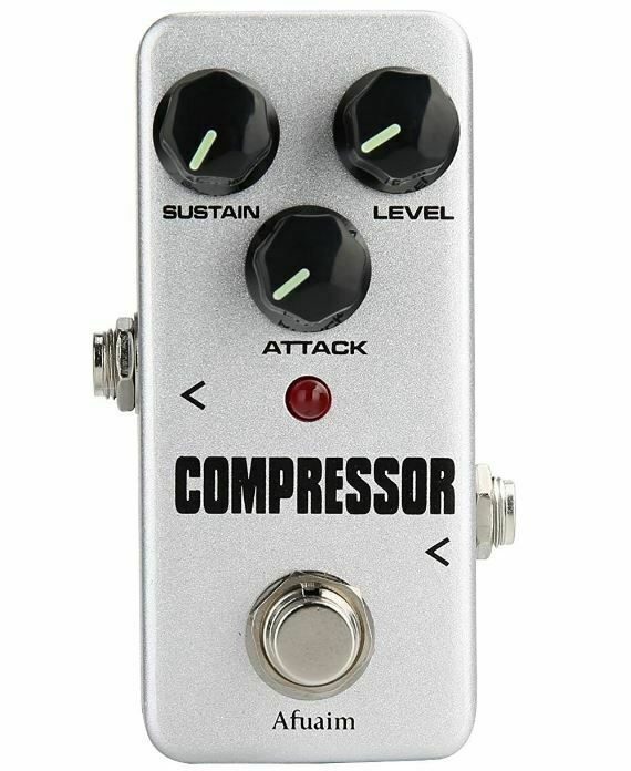 Compressor Mini Guitar Effect Pedal Compression Sustain Effects Pedal with True Bypass