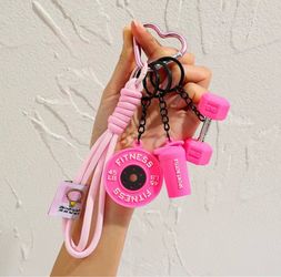 Brand new gym lover key chain
