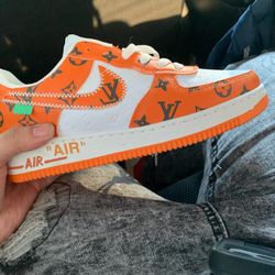 Nike Air Louis Vuitton Orange