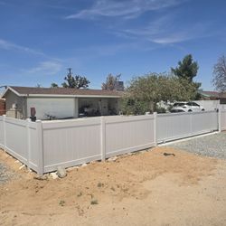 Vinyl Fence 
