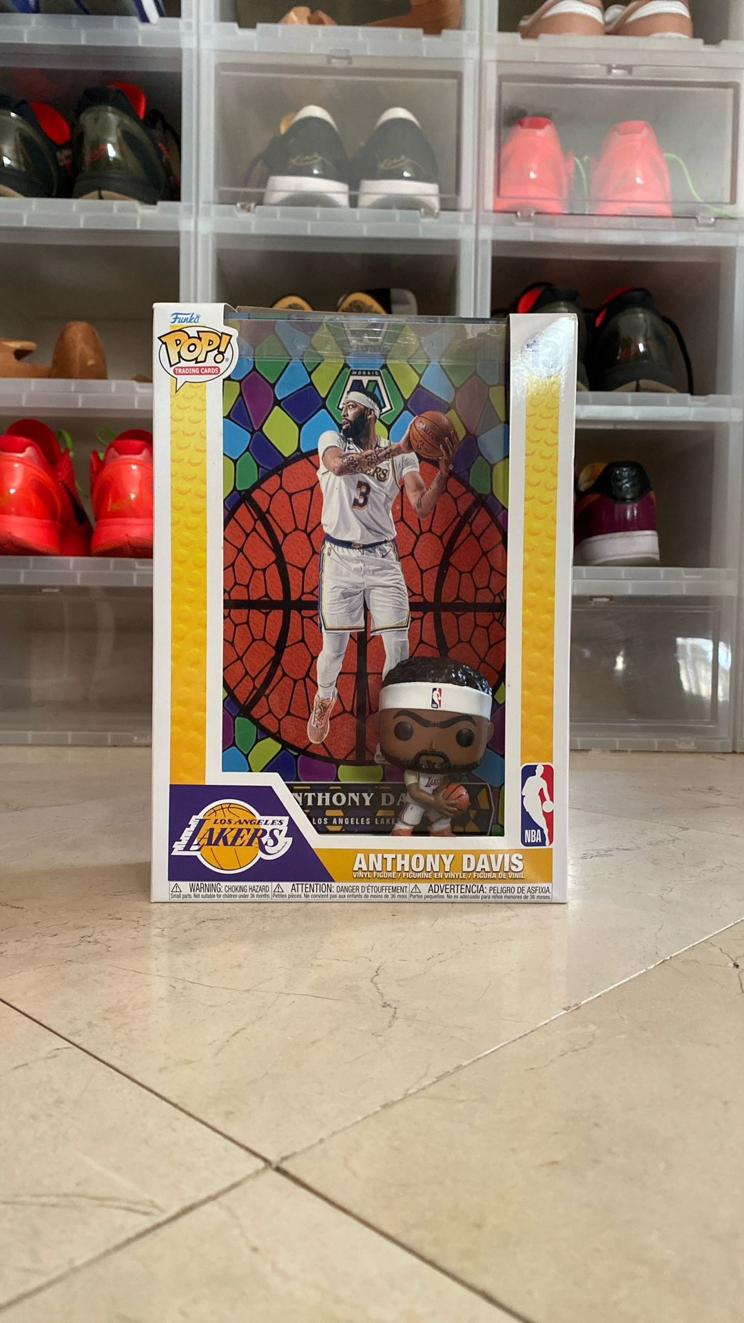 Funko Pop! Trading Cards: Anthony Davis (Mosaic) Vinyl Figure