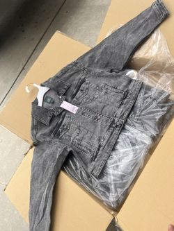 Black Jean Jacket.
