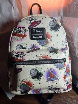 Disney Loungefly Hocus Pocus NWT Tattoo Icons Backpack