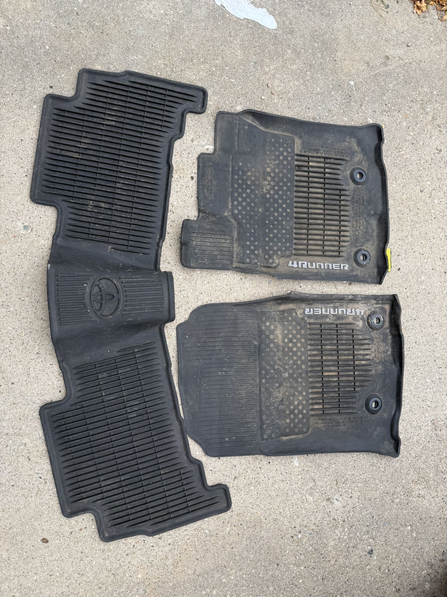 All Weather 4Runner Mats 