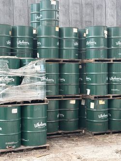 Empty 55gallon drums