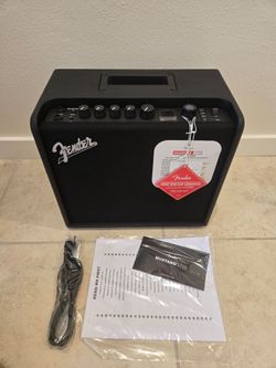 New Fender Guitar amp