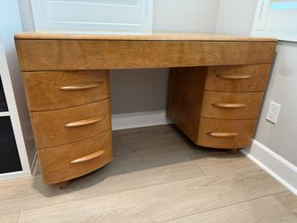 Heywood Wakefield Kneehole Desk (c3978) 