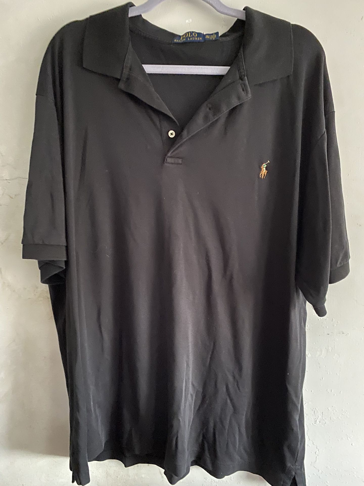 Ralph Lauren Black Polo Size 2 Xl