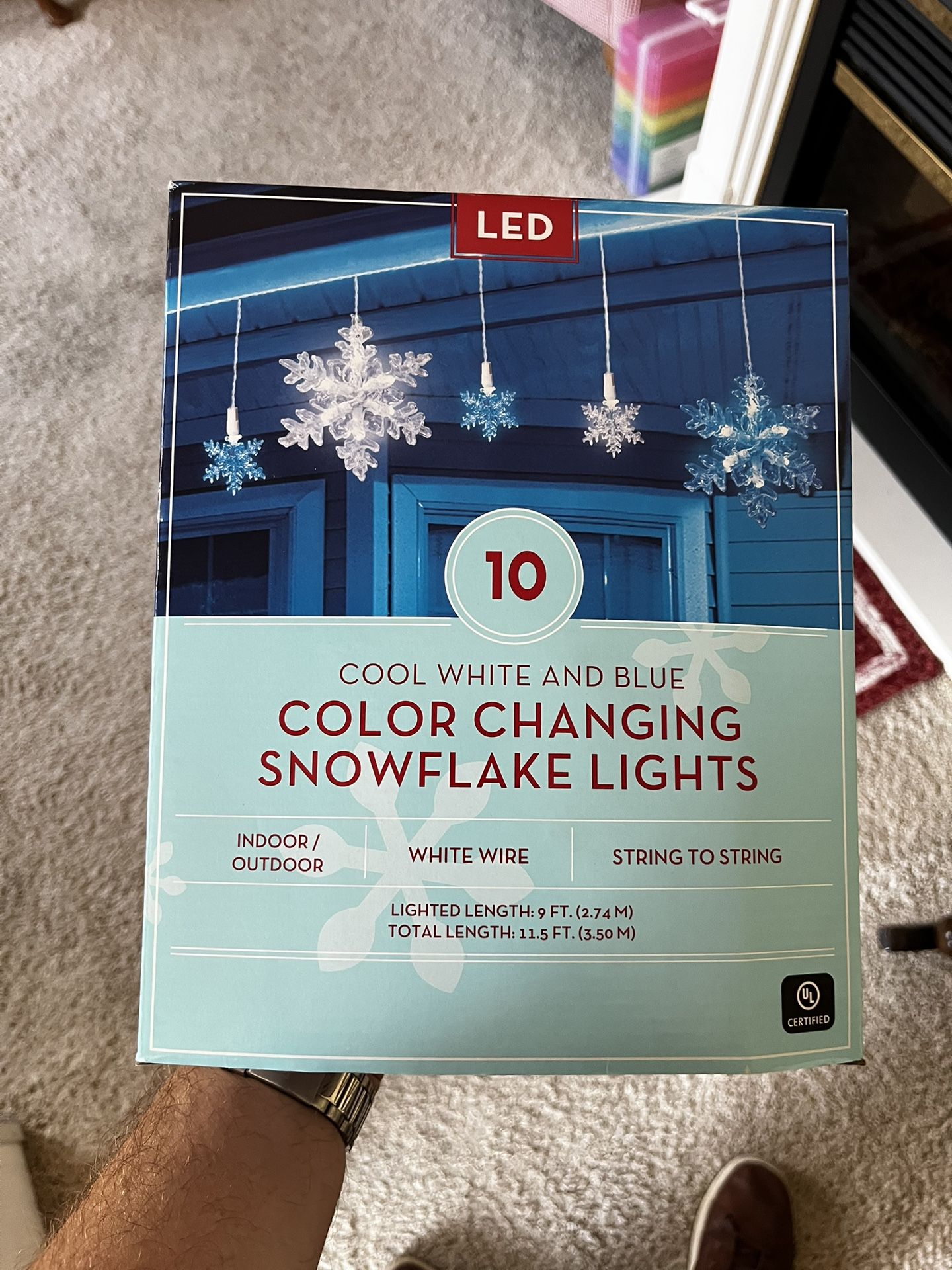 Christmas Lights - Hanukah Lights