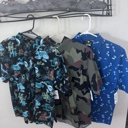 Lifted Research Group Button Up T Shirts 