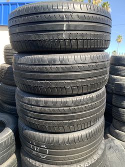 255-55-20 michelin set of 4 used tires $170 all 4 with installation