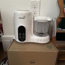 Grownsy steamer & blender for baby foods brand new 