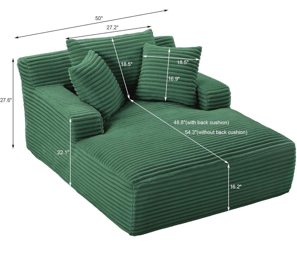 Oversized Chaise Lounge Chair