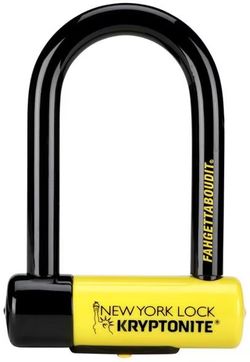Brand new Kryptonite New York Fahgettaboudit Mini U-Lock