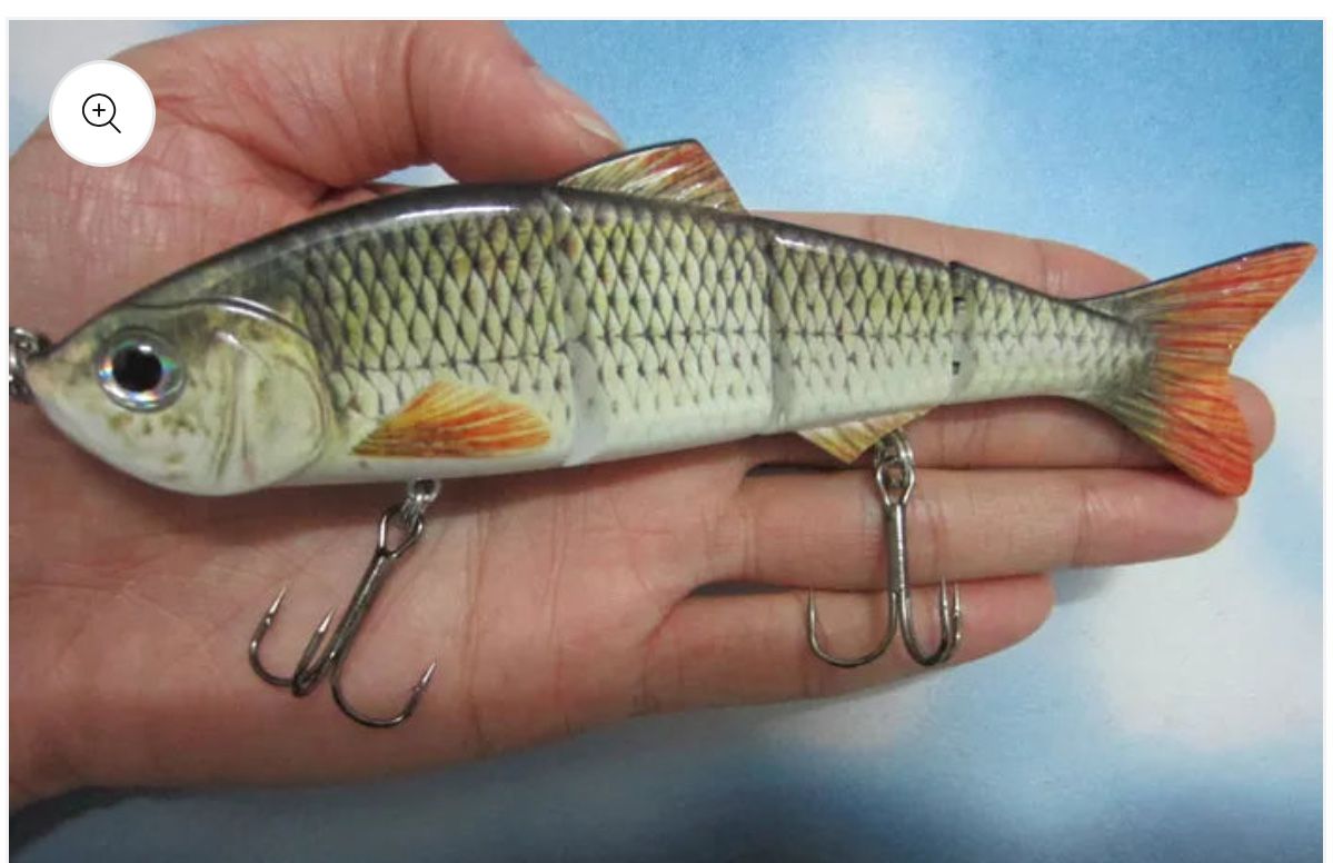 Minnow Fishing Lure Multi Joint