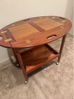 Vintage tea tray or cart