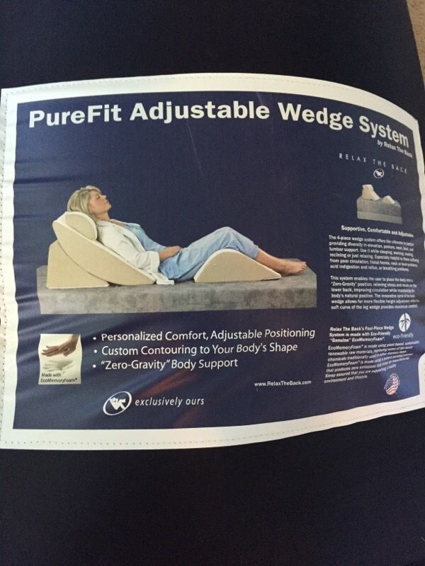 PureFit Adjustable Wedge Pillow System