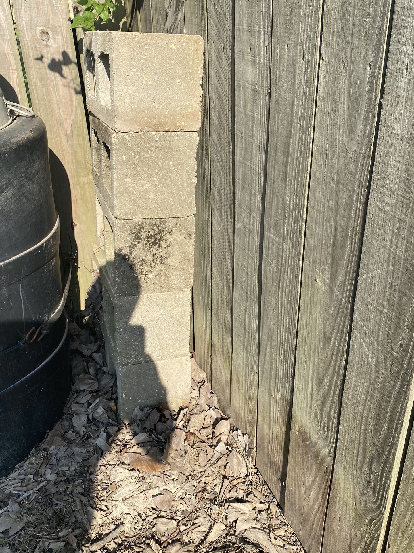 Plastic Drum & Cinder Blocks for Sale in Prairieville, LA OfferUp