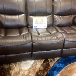 ALL KINDS OF OPTIONS IN RECLINING SETS! SOFA AND LOVESEAT LIMITED SALE! $1099! DELIVERY TODAY! 
