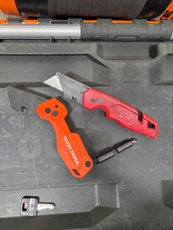Milwauke, Klein Tools Utility Knife