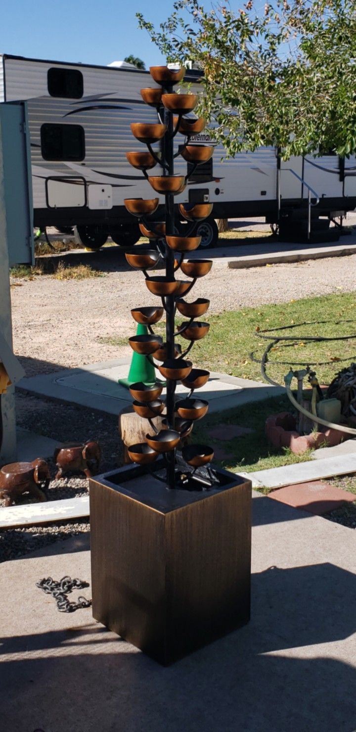 Bloomington copper Cascade waterfall