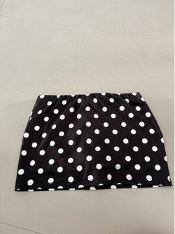 Polka dot skirt for kids