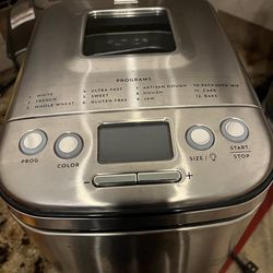Cuisinart Bread Maker Machine