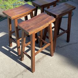 Wooden chairs