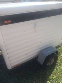 Offer up 5x8 trailer in good condition