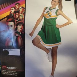 Women's Stranger things chrissy cheerleader halloween costume size medium and large 