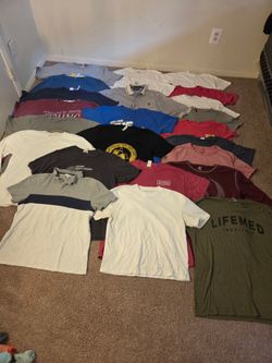 Mens shirt ,pants lot sold together M/L