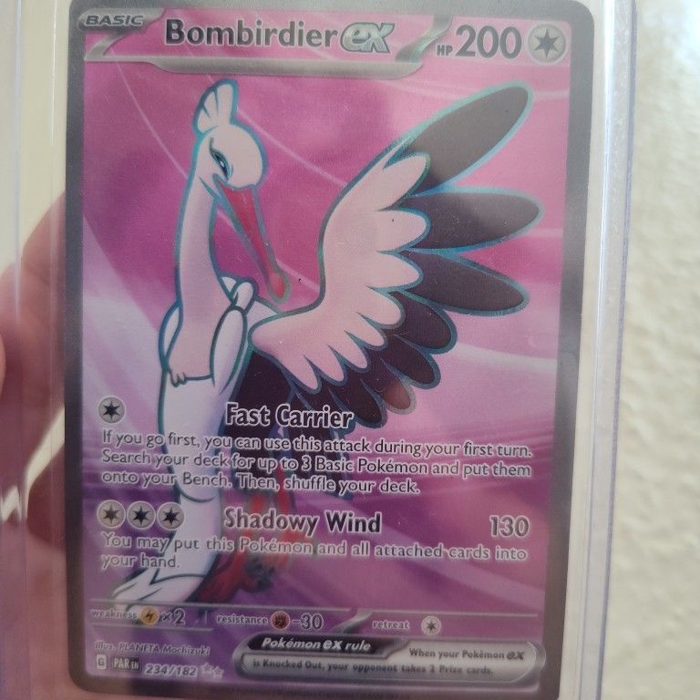 bombirdier pokemon card Bombirdier 089/078 Art Rare Violet ex NM/M